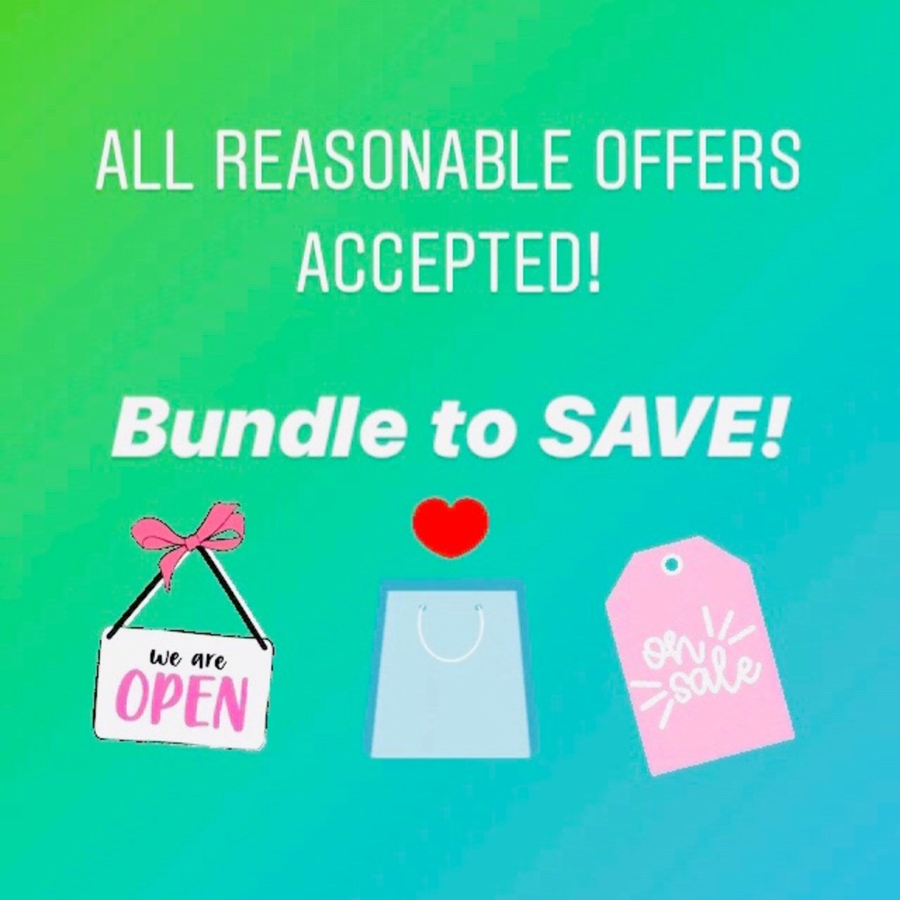 Accepting offers! Don’t forget to bundle!